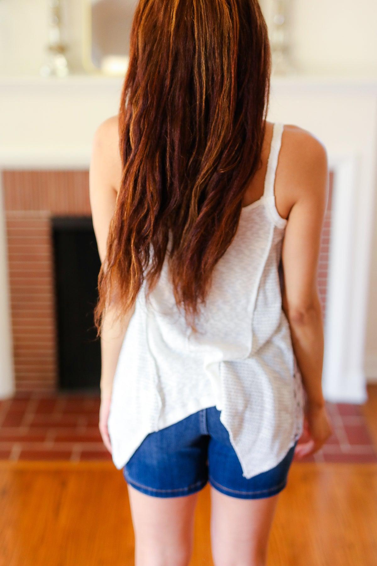 Boho Patchwork Print Halter Tank-Evelyns Fashion