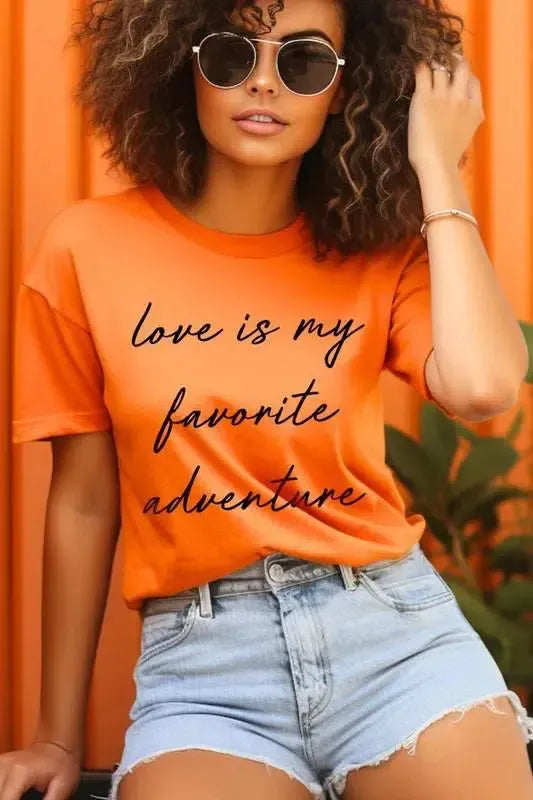 Graphic Tee for Women-Evelyns Fashion