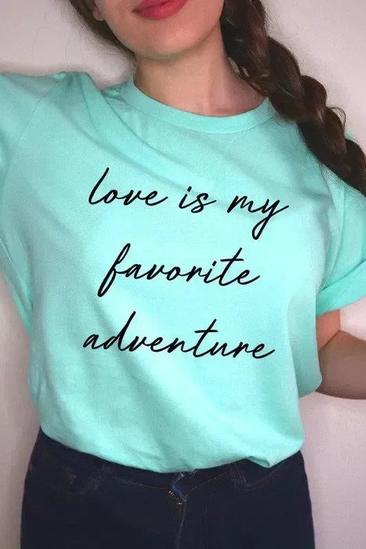 Graphic Tee for Women-Evelyns Fashion