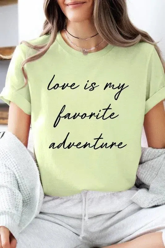 Graphic Tee for Women-Evelyns Fashion