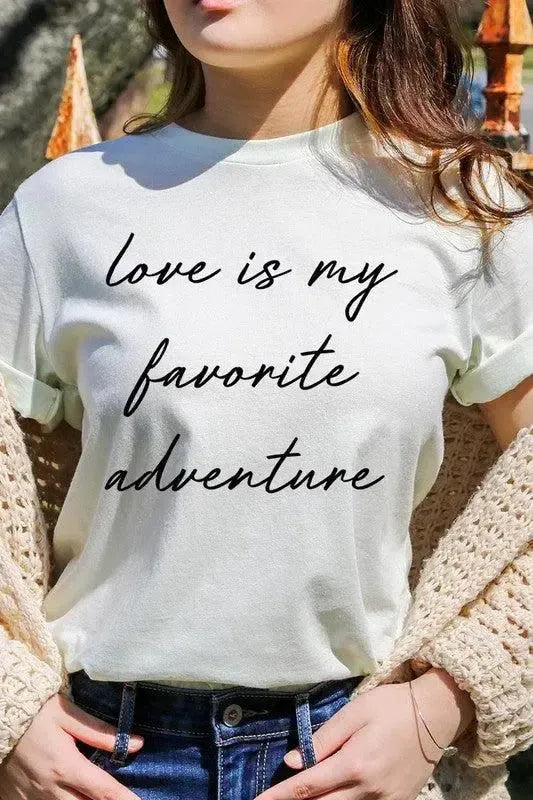 Graphic Tee for Women-Evelyns Fashion