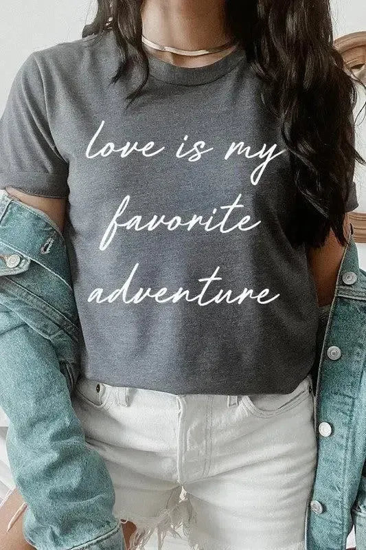 Graphic Tee for Women-Evelyns Fashion
