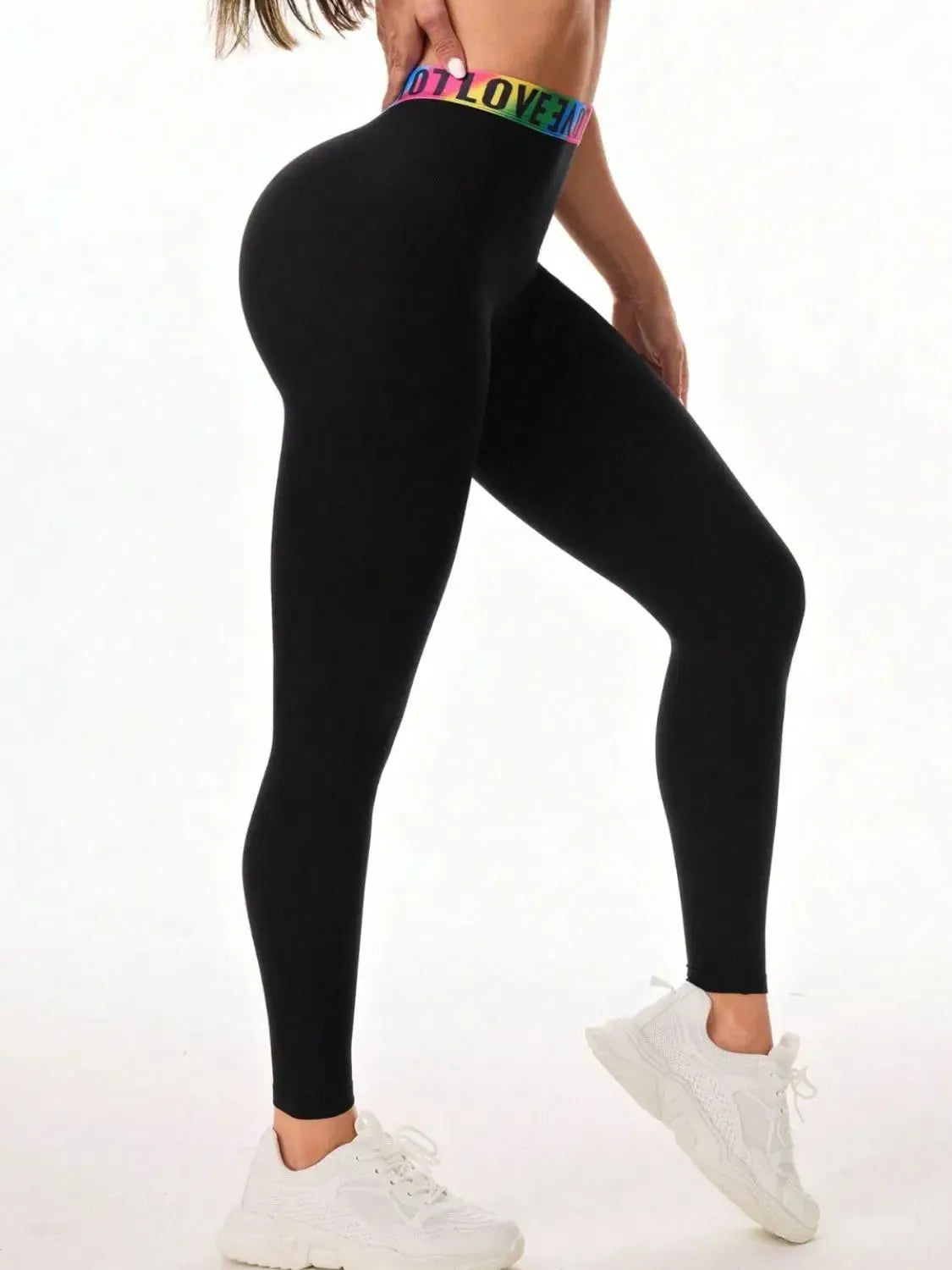 Bold & Beautiful: Printed High Waist Leggings-leggins-Evelyns Fashion