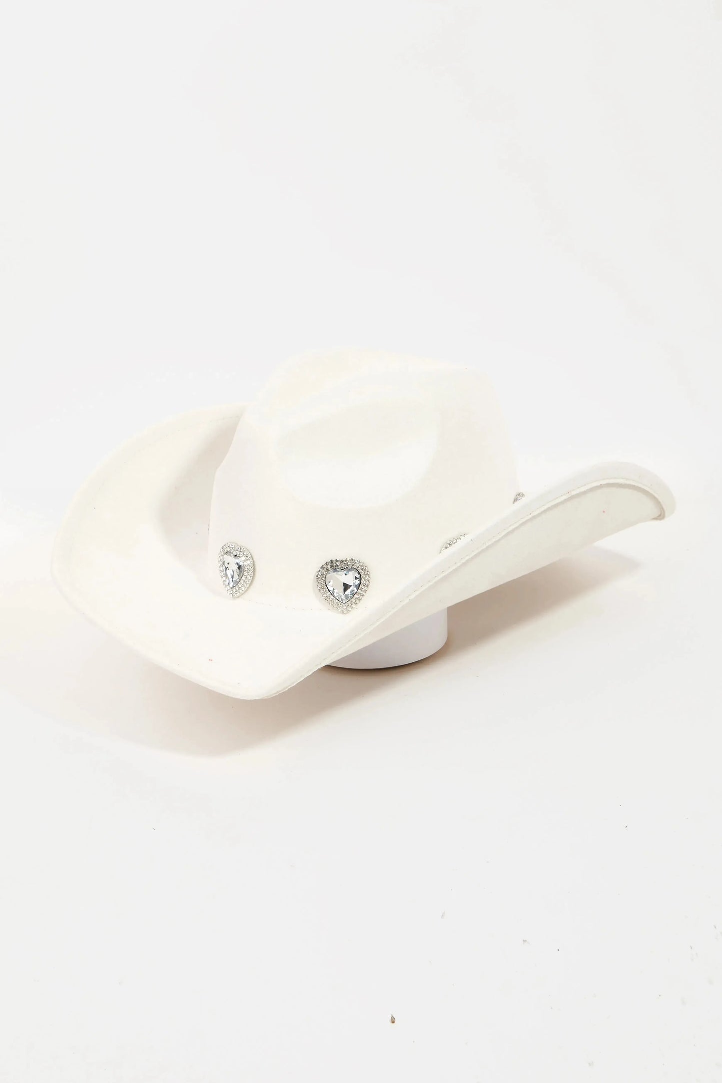 Bold Western Glam: Rhinestone Cowboy Hat-Womens Hats-Evelyns Fashion