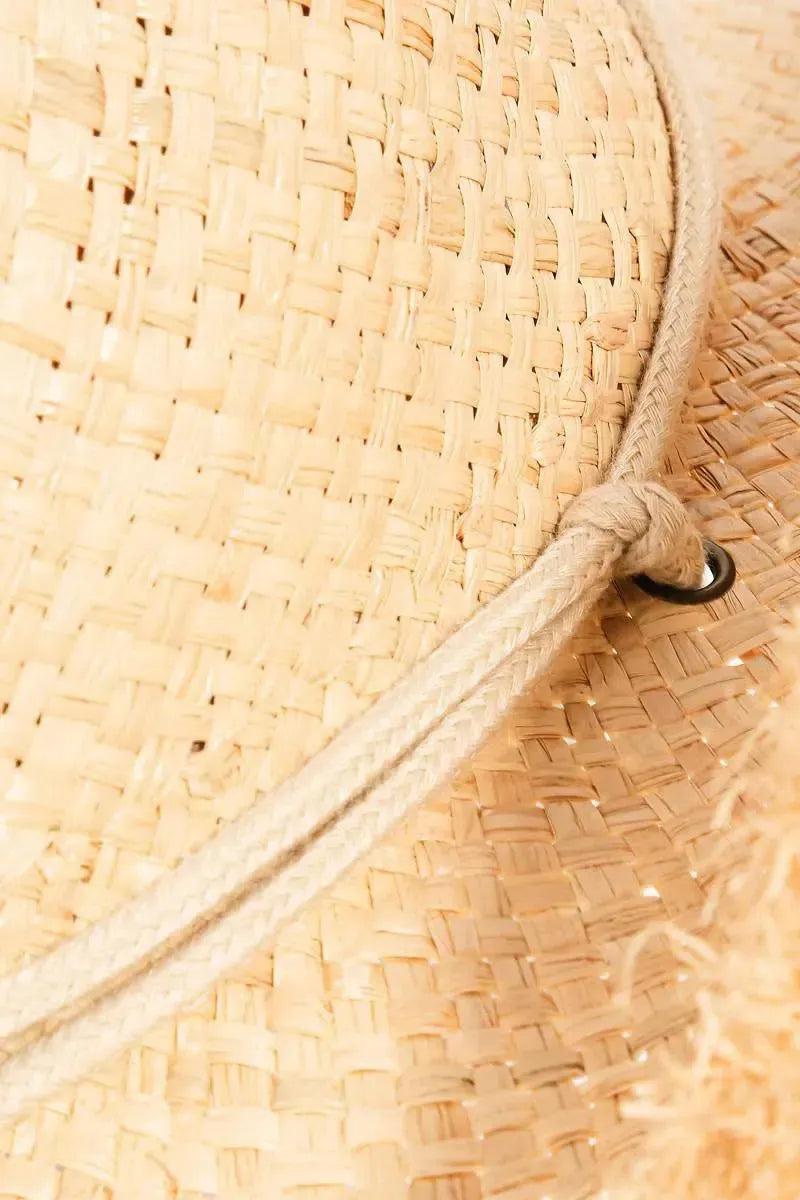Chic & Breezy: Fame Weave Hat for Sunny Style-Womens Hats-Evelyns Fashion
