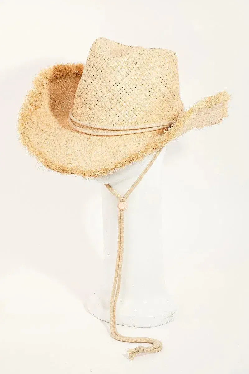 Chic & Breezy: Fame Weave Hat for Sunny Style-Womens Hats-Evelyns Fashion