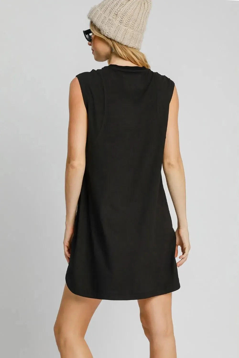 Effortless Style: The Round Neck Mini Dress-dresses-Evelyns Fashion