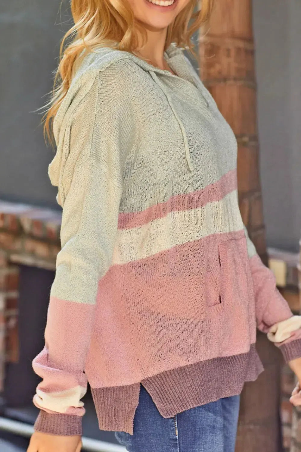Everyday Chic: Stylish Drawstring Hoodie for Modern Comfort"-Apparel & Accessories-Evelyns Fashion