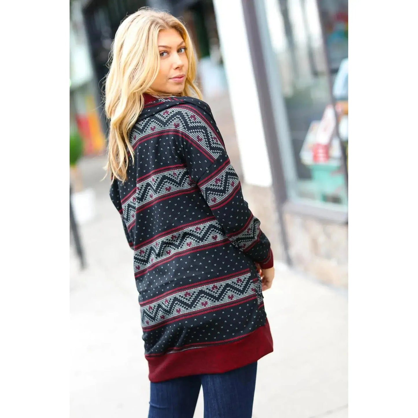 Everyday Comfort: Long Sleeve Cardigan with Pockets-2024 Blow-Out Sale-Evelyns Fashion