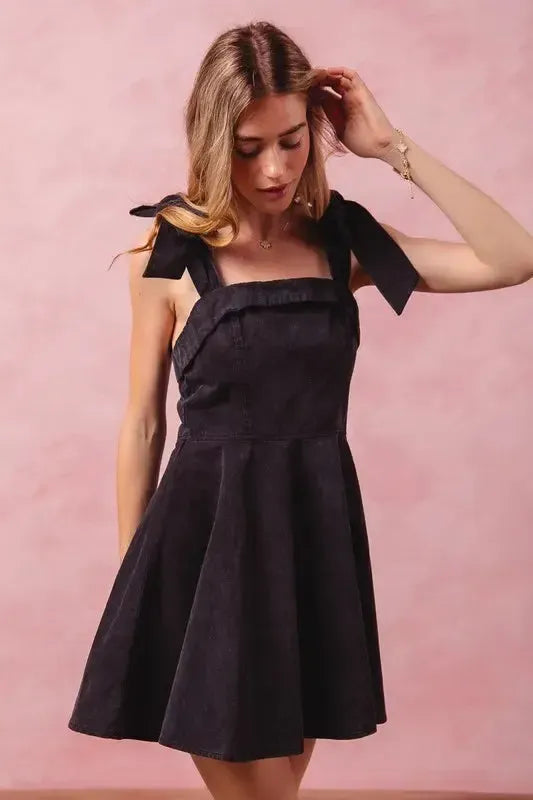 Fit and Flare Dress-Apparel & Accessories-Evelyns Fashion