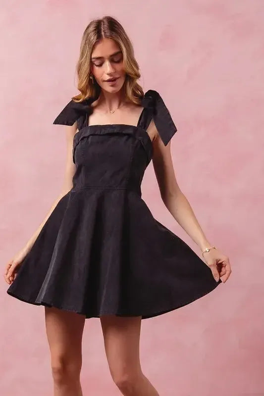 Fit and Flare Dress-Apparel & Accessories-Evelyns Fashion