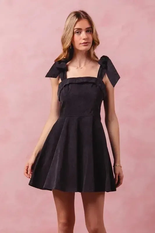 Fit and Flare Dress-Apparel & Accessories-Evelyns Fashion