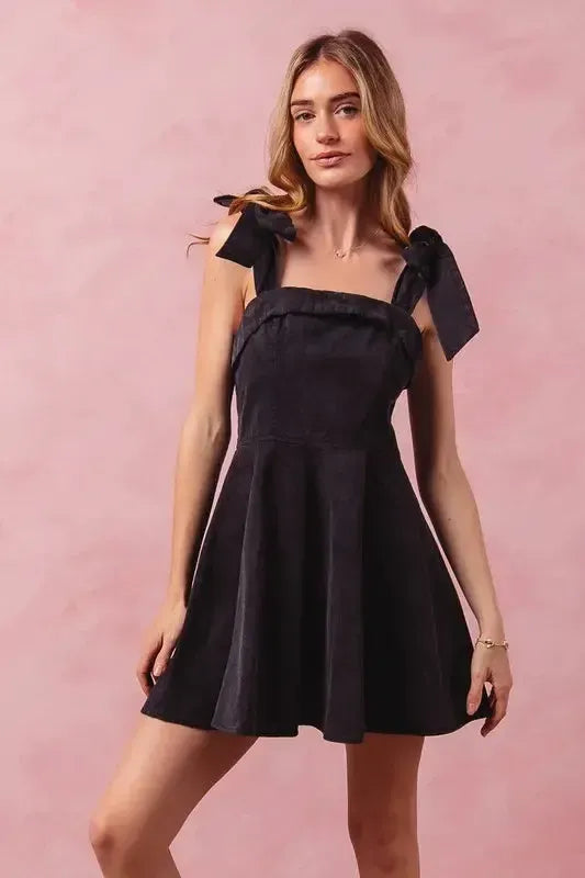 Fit and Flare Dress-Apparel & Accessories-Evelyns Fashion