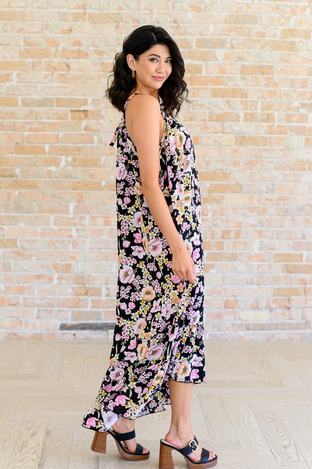 Halter Dress – Sunny Side, Breezy, Flattering & Summer-Ready-Dresses-Evelyns Fashion