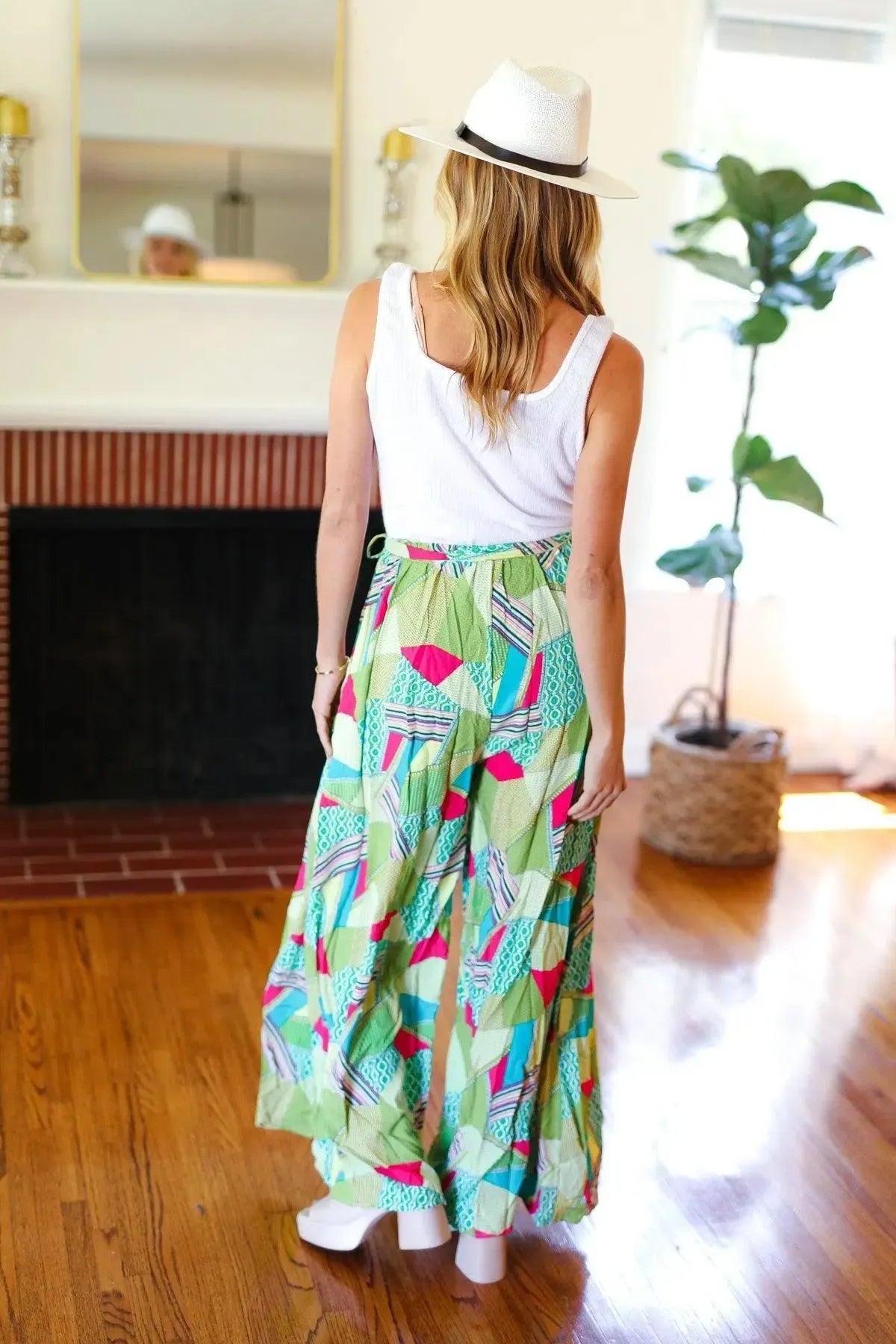 Ivory and Mint Corded Jumpsuit – Soft, Sleek & Sophisticated Style-2024 Summer Blow Out Sale-Evelyns Fashion