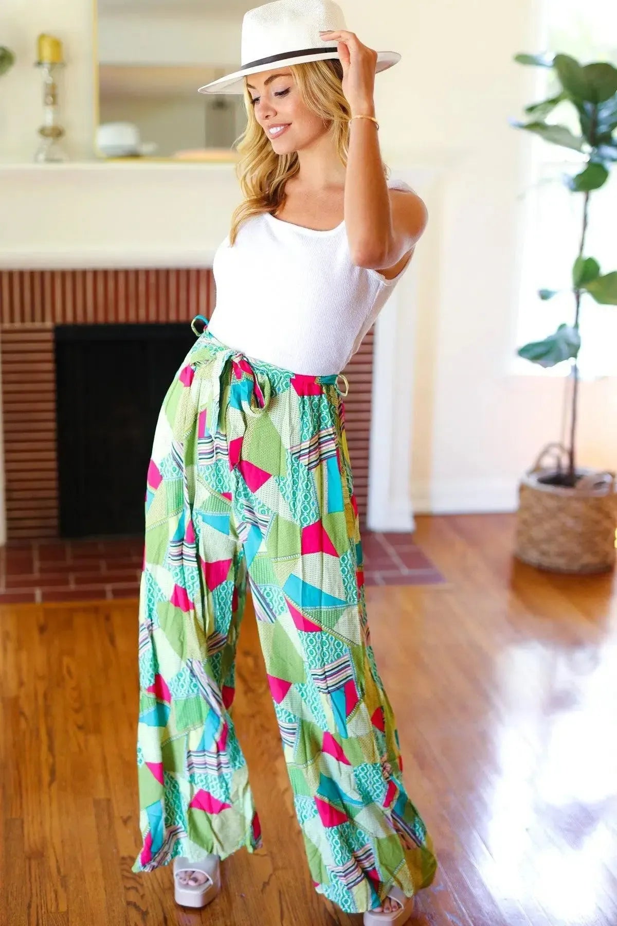 Ivory and Mint Corded Jumpsuit – Soft, Sleek & Sophisticated Style-2024 Summer Blow Out Sale-Evelyns Fashion