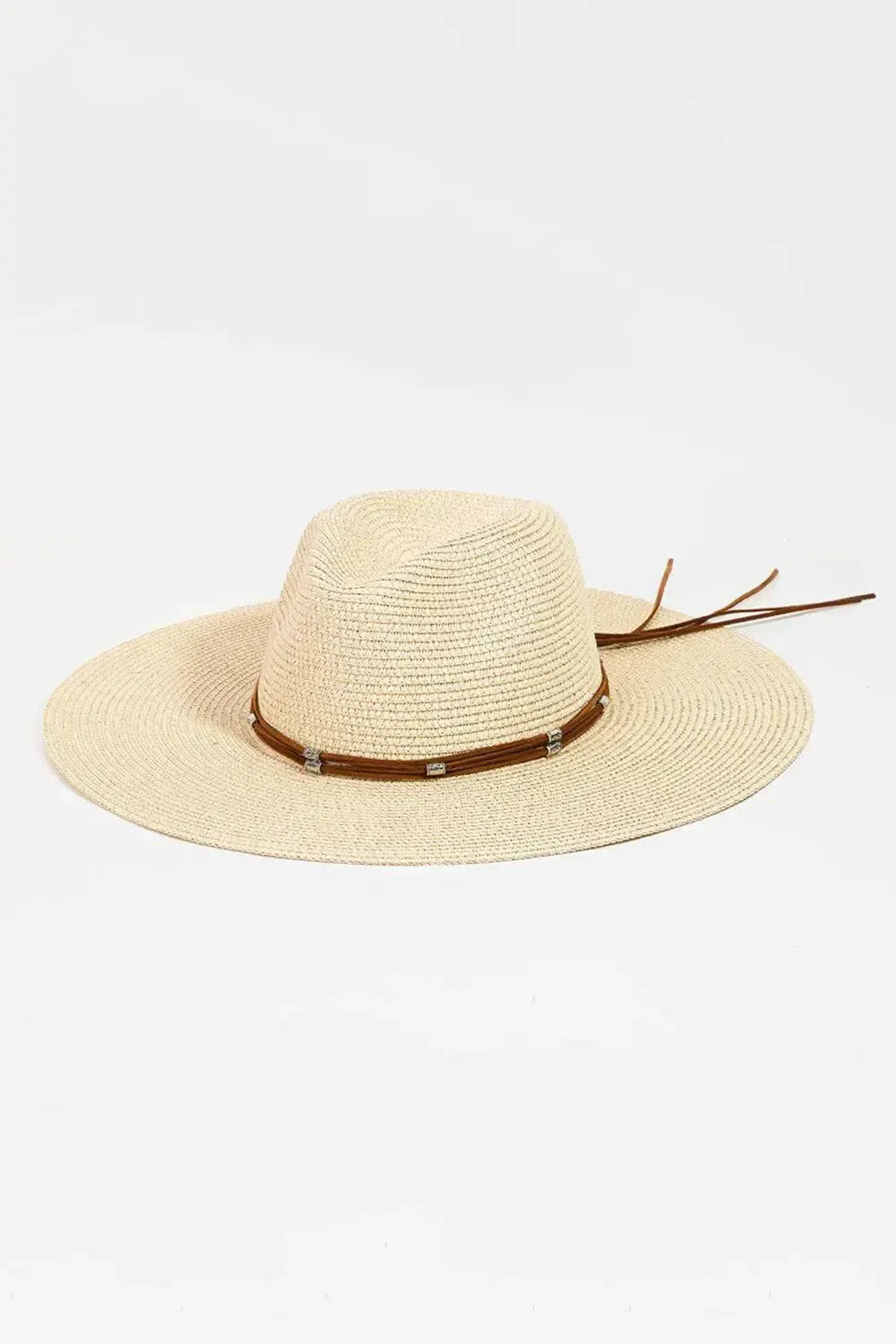 Modern Elegance: Fame Rope Strap Hat for Any Occasion-Womens Hats-Evelyns Fashion
