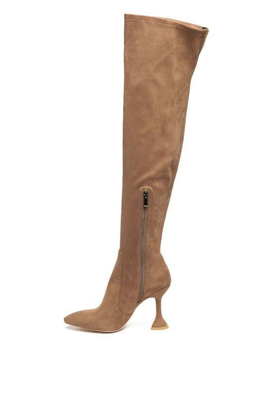 OVER THE KNEE HIGH HEELED BOOTS-BOOTS-Evelyns Fashion