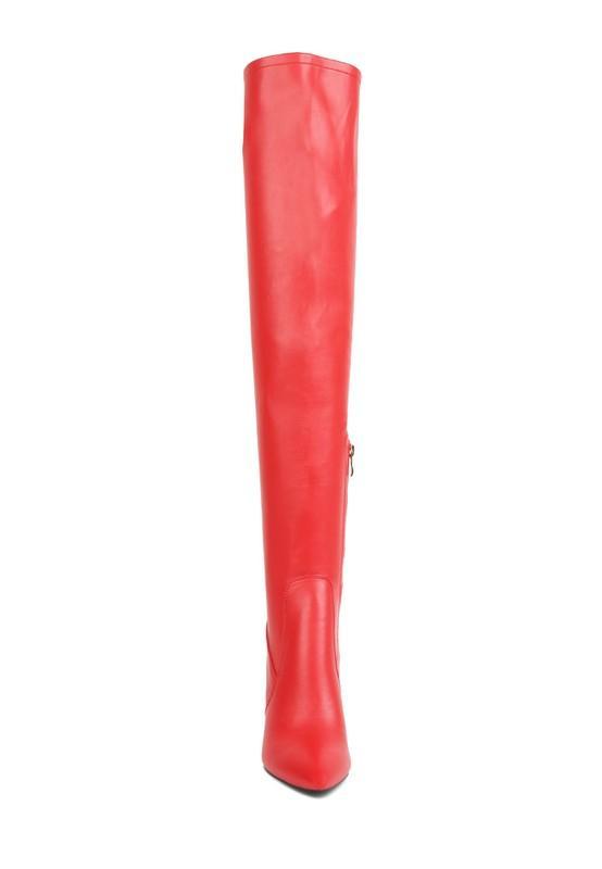 OVER THE KNEE HIGH HEELED BOOTS-BOOTS-Evelyns Fashion