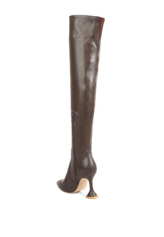 OVER THE KNEE HIGH HEELED BOOTS-BOOTS-Evelyns Fashion