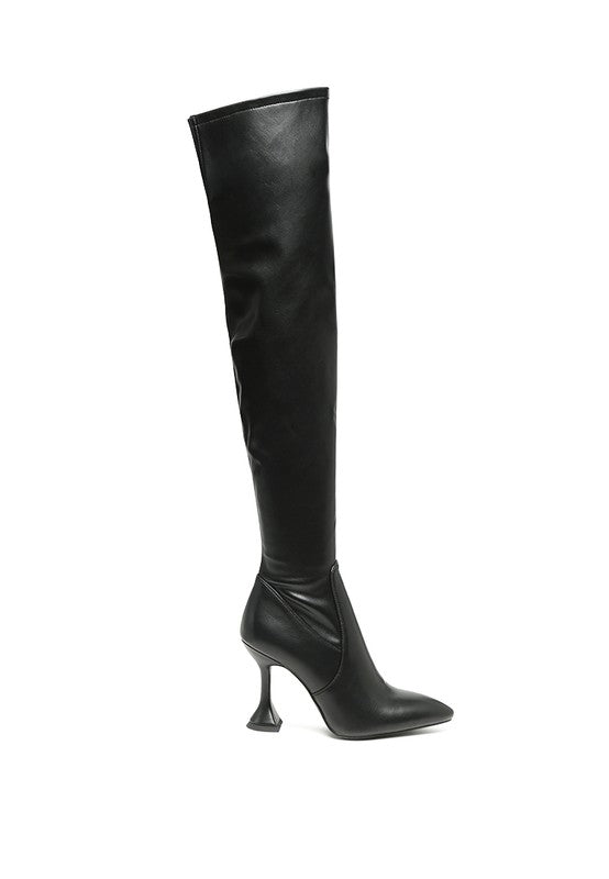 OVER THE KNEE HIGH HEELED BOOTS-BOOTS-Evelyns Fashion