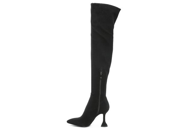 OVER THE KNEE HIGH HEELED BOOTS-BOOTS-Evelyns Fashion