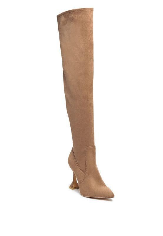 OVER THE KNEE HIGH HEELED BOOTS-BOOTS-Evelyns Fashion