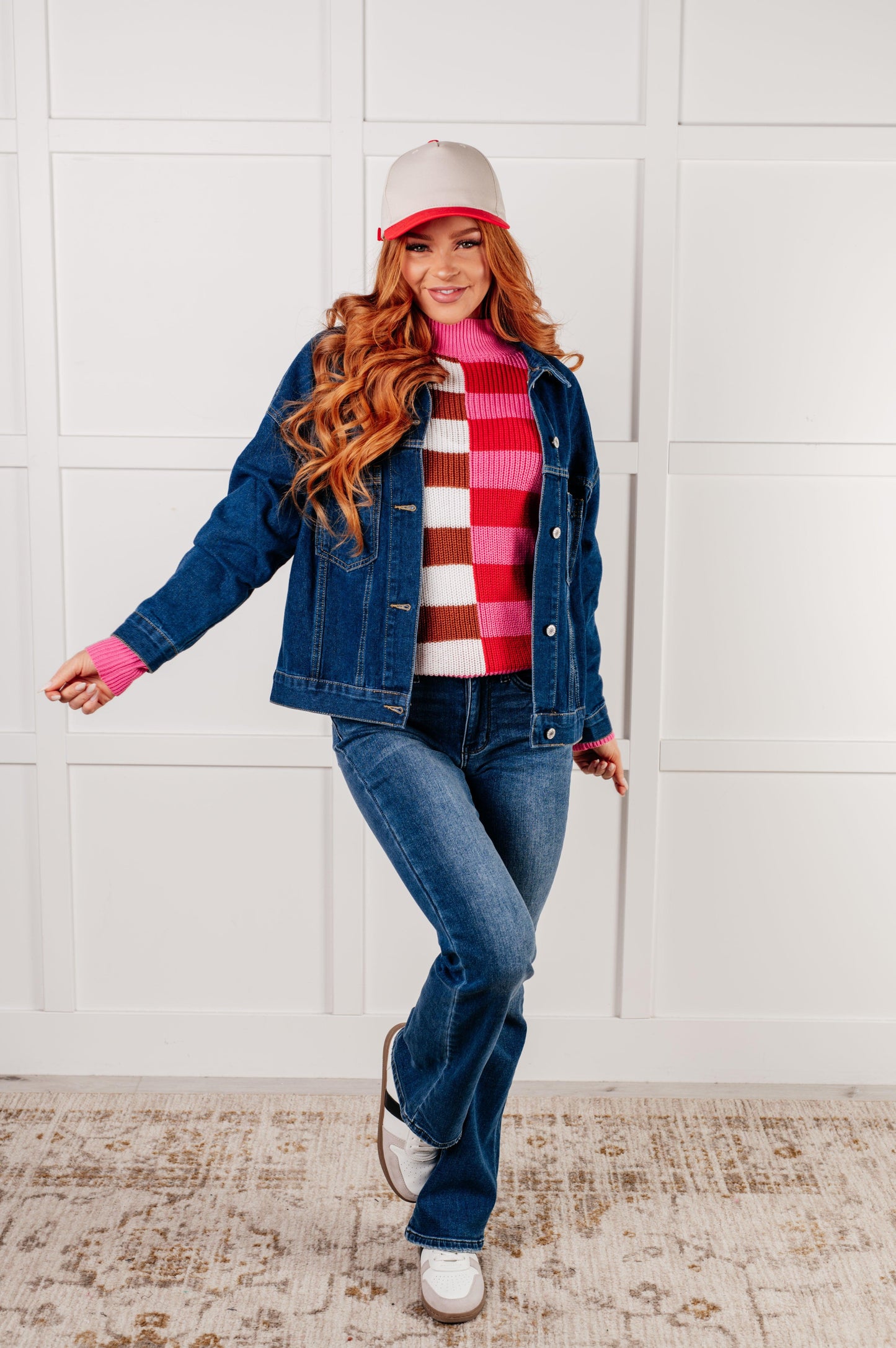 Relaxed Cool: Have We Met Oversized Denim Jacket-Denim-Evelyns Fashion