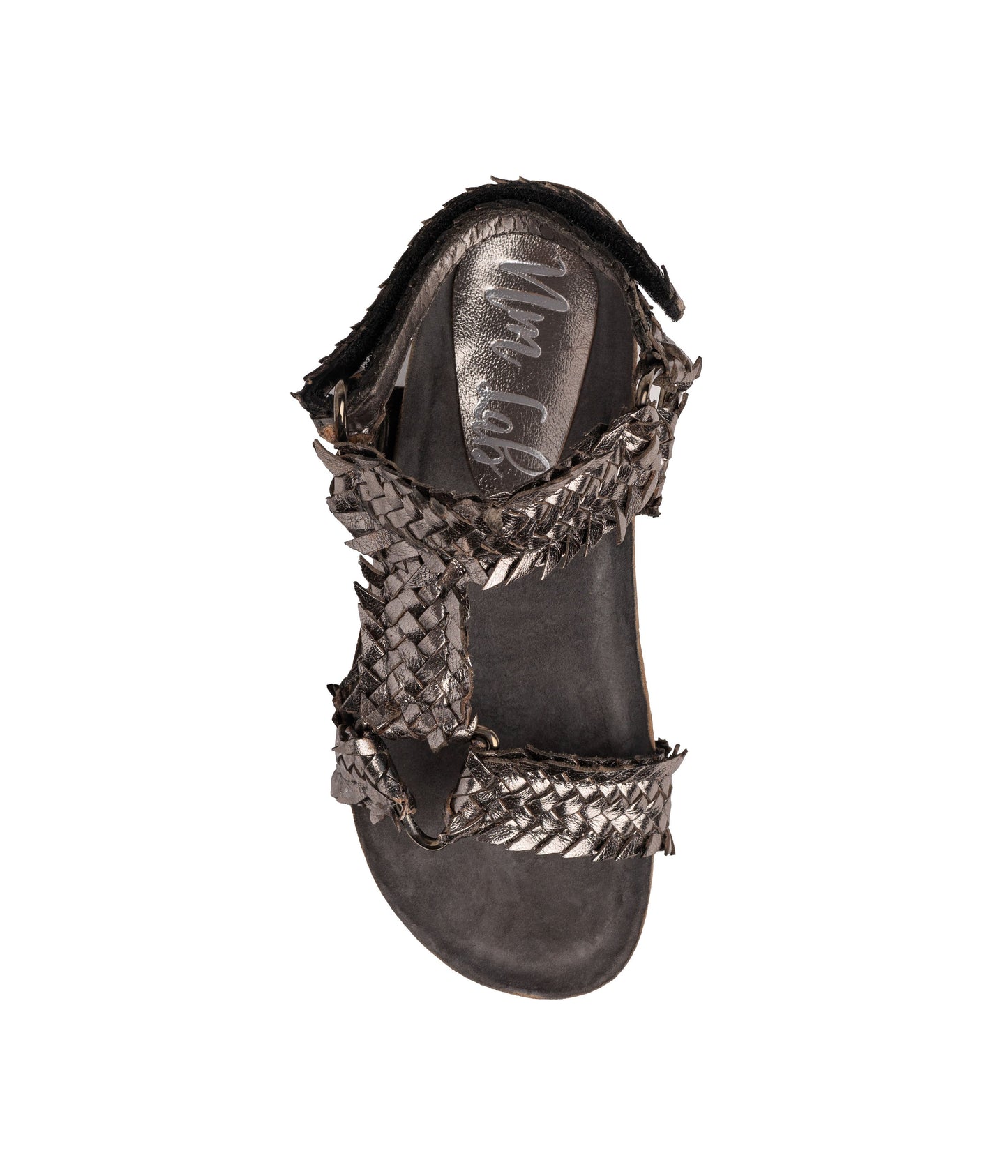 River Dance Woven Sandal – Pewter, Sleek & Summer-Ready-Shoes-Evelyns Fashion