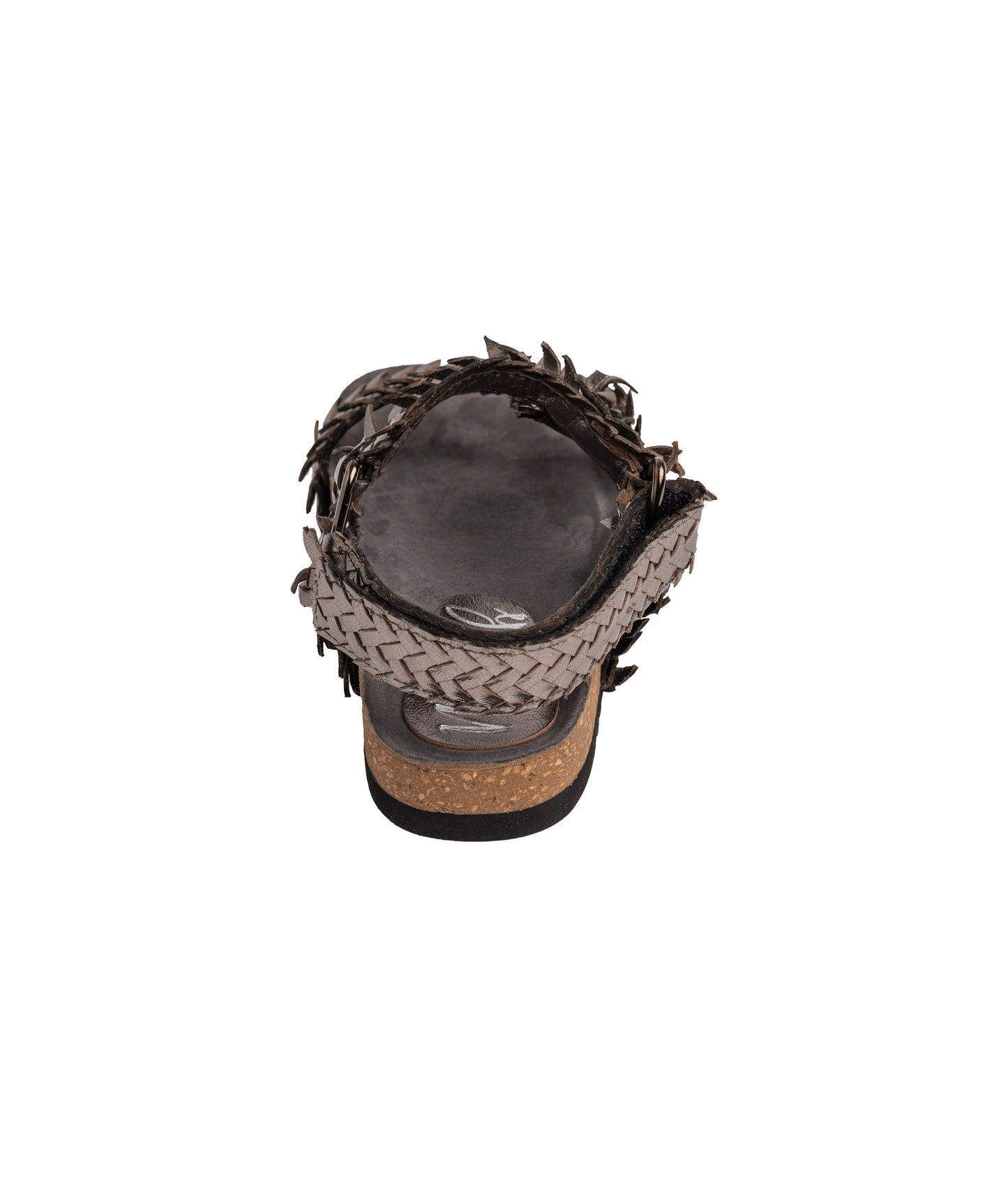 River Dance Woven Sandal – Pewter, Sleek & Summer-Ready-Shoes-Evelyns Fashion
