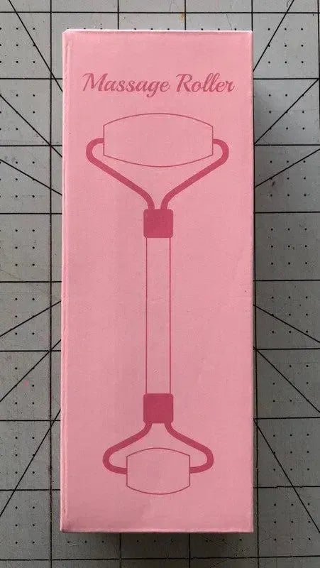 Rose Quartz Face Roller-beauty products-Evelyns Fashion