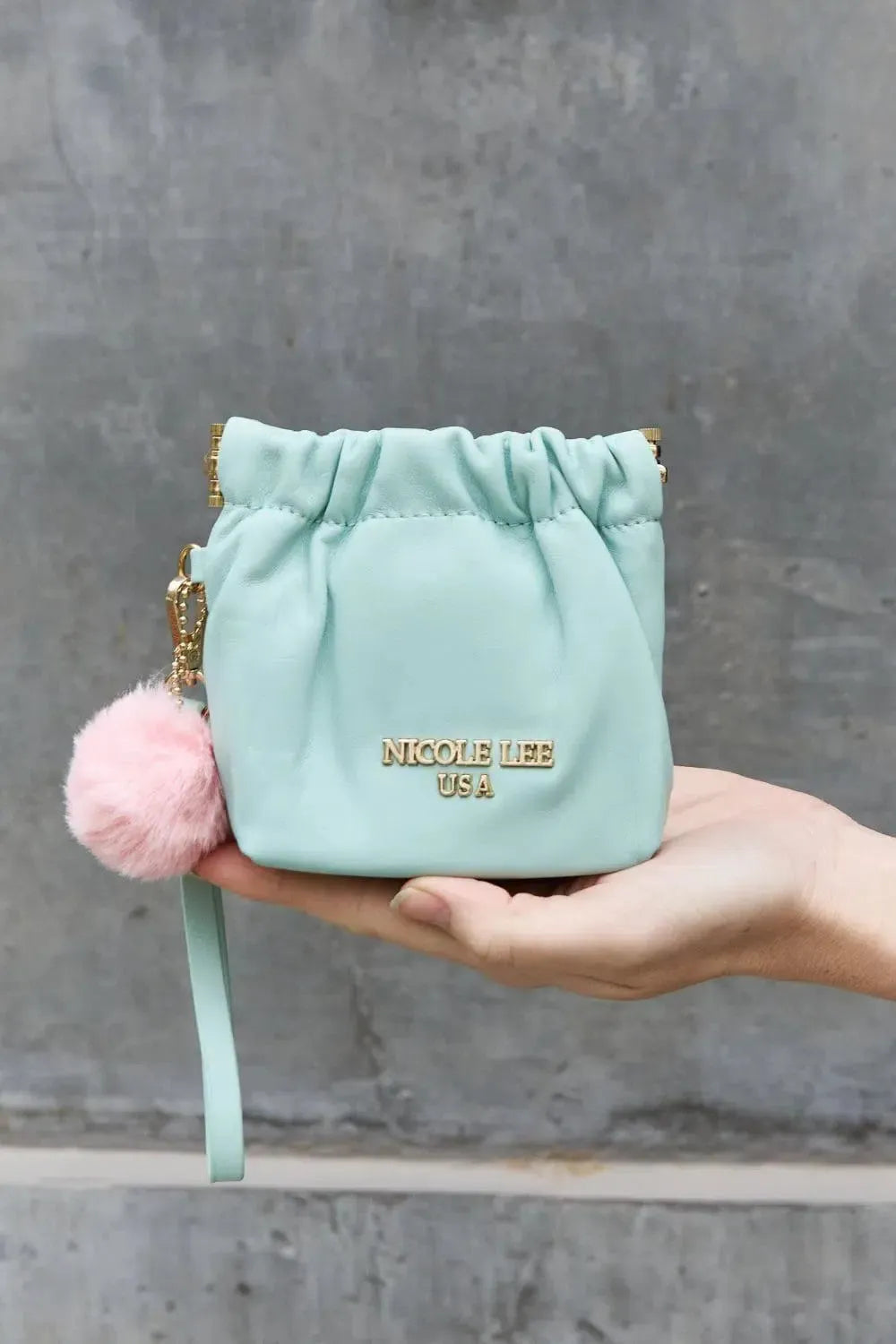 Sleek and Functional: Premium Leather Pouch-handbags-Evelyns Fashion