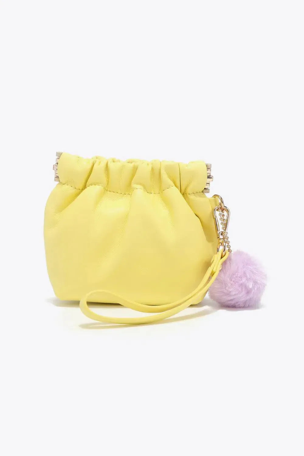 Sleek and Functional: Premium Leather Pouch-handbags-Evelyns Fashion
