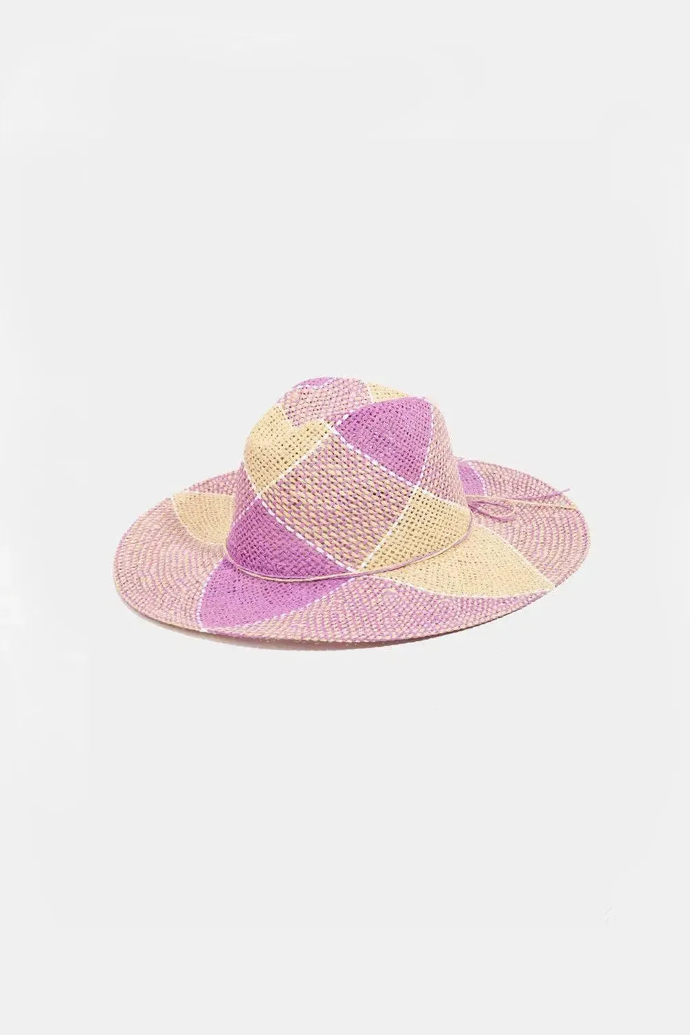 Stay Chic & Cool: Straw Braid Hat for Every Occasion-Womens Hats-Evelyns Fashion