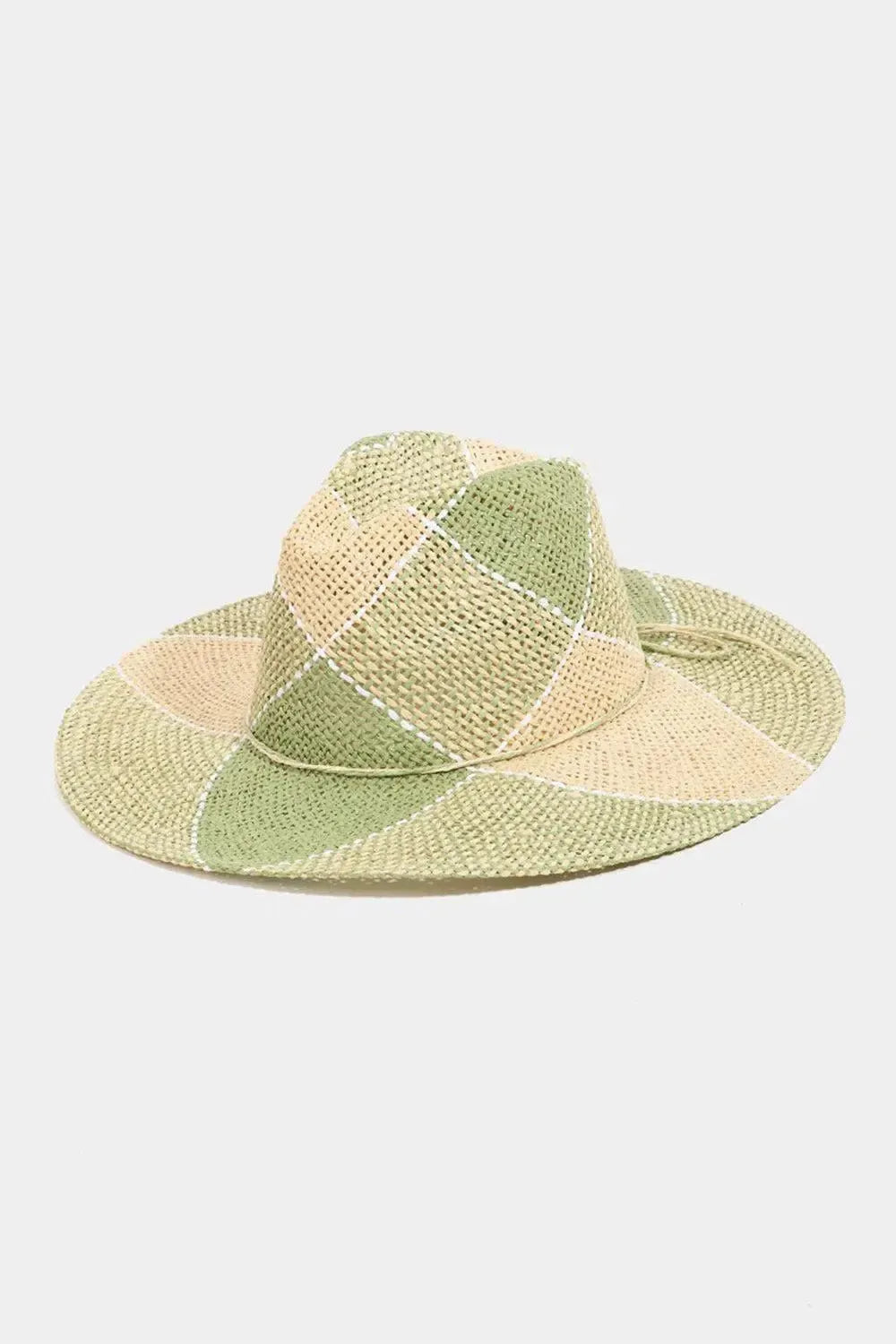 Stay Chic & Cool: Straw Braid Hat for Every Occasion-Womens Hats-Evelyns Fashion