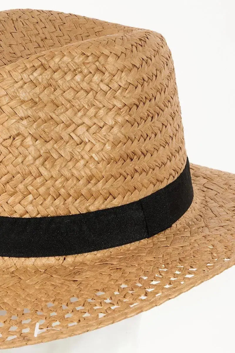 Stay Stylish & Sun-Safe: Straw Sun Hat for Every Occasion-Womens Hats-Evelyns Fashion