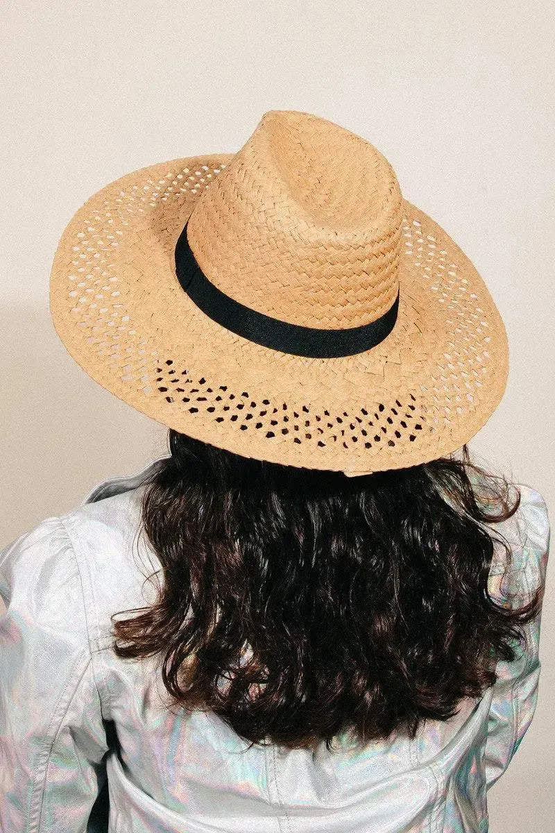 Stay Stylish & Sun-Safe: Straw Sun Hat for Every Occasion-Womens Hats-Evelyns Fashion