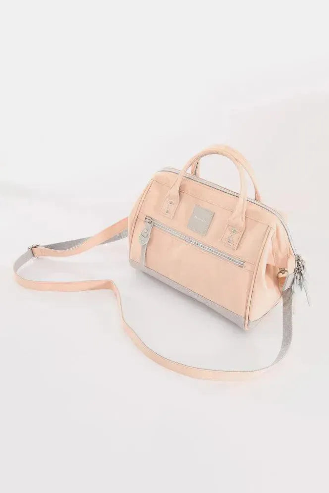 Style Meets Functionality: Waterproof Canvas Handbag with Removable Strap-handbags-Evelyns Fashion