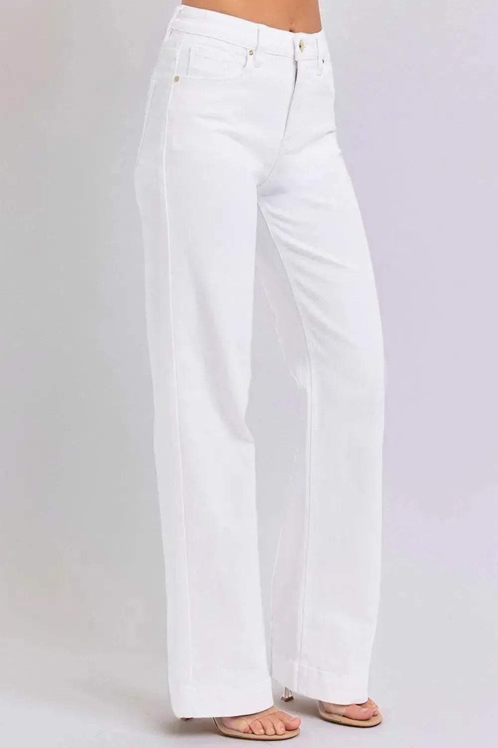 Timeless Style: High Waist Straight Jeans for Every Occasion-Apparel & Accessories-Evelyns Fashion