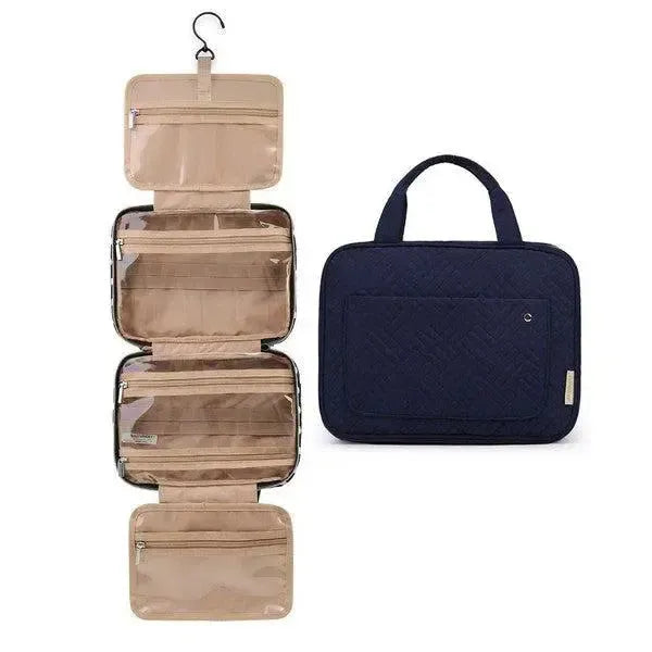 Travel Fold Up Make Up Bag Hanging Organizer-beauty products-Evelyns Fashion