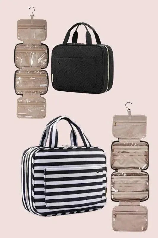 Travel Fold Up Make Up Bag Hanging Organizer-beauty products-Evelyns Fashion