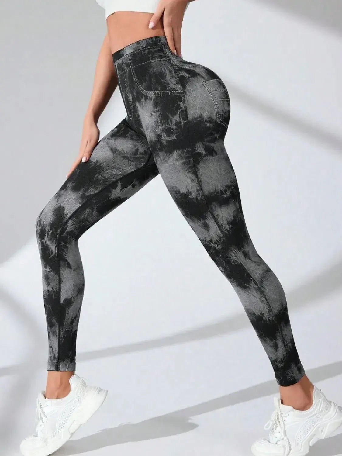 Vibrant & Functional: Tie-Dye Active Leggings for Every Activity-Apparel & Accessories-Evelyns Fashion