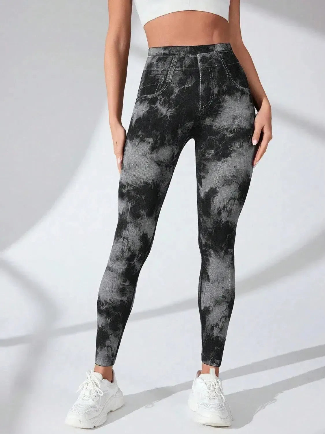 Vibrant & Functional: Tie-Dye Active Leggings for Every Activity-Apparel & Accessories-Evelyns Fashion