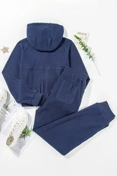 Womens Joggers Set-OUTERWEAR-Evelyns Fashion