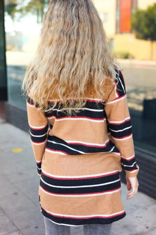 Beautiful You - Hacci Tunic/Dress-Evelyns Fashion