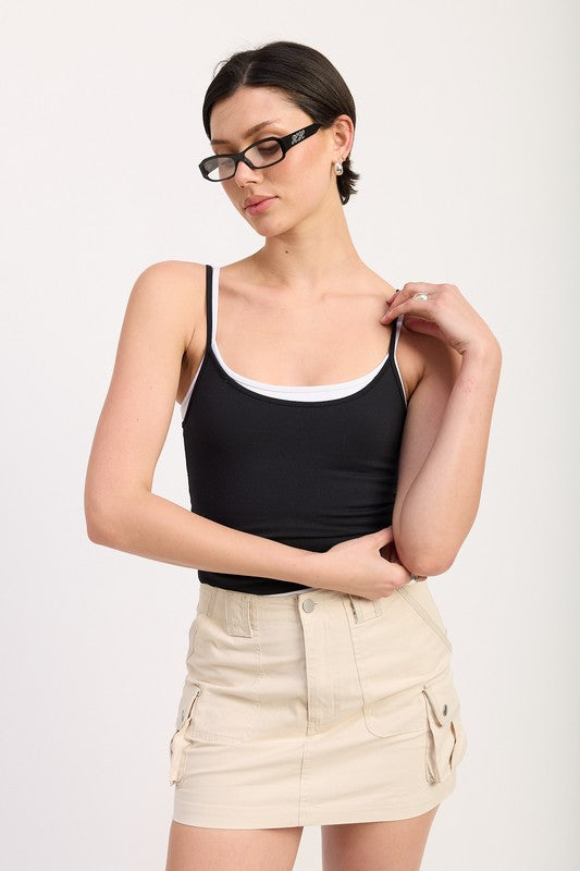 CARGO MINI SKIRT-Cargo Mini Skirt-Evelyns Fashion