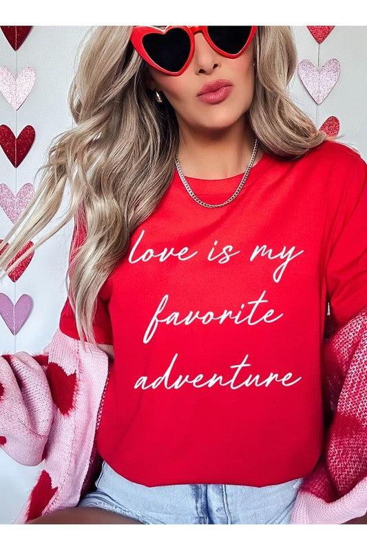 Graphic Tee for Women-Evelyns Fashion
