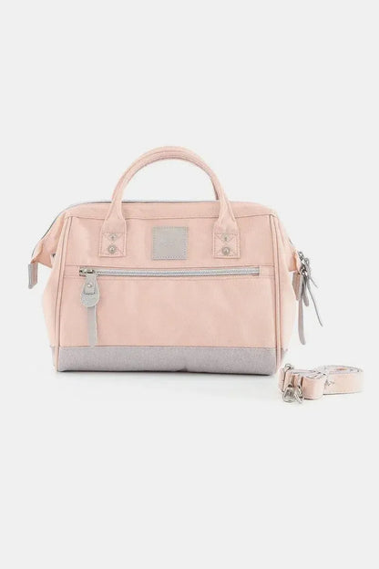 Style Meets Functionality: Waterproof Canvas Handbag with Removable Strap-handbags-Evelyns Fashion