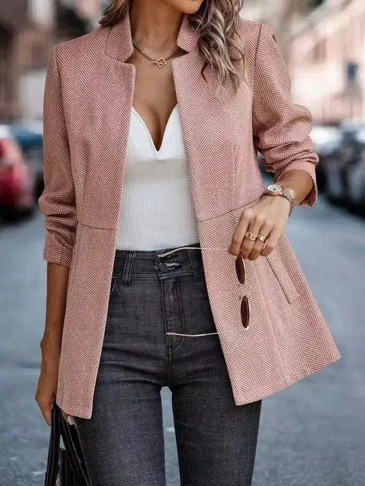 Timeless Elegance: Miss Sparkling Blazer Jacket-Evelyns Fashion