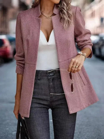 Timeless Elegance: Miss Sparkling Blazer Jacket-Evelyns Fashion
